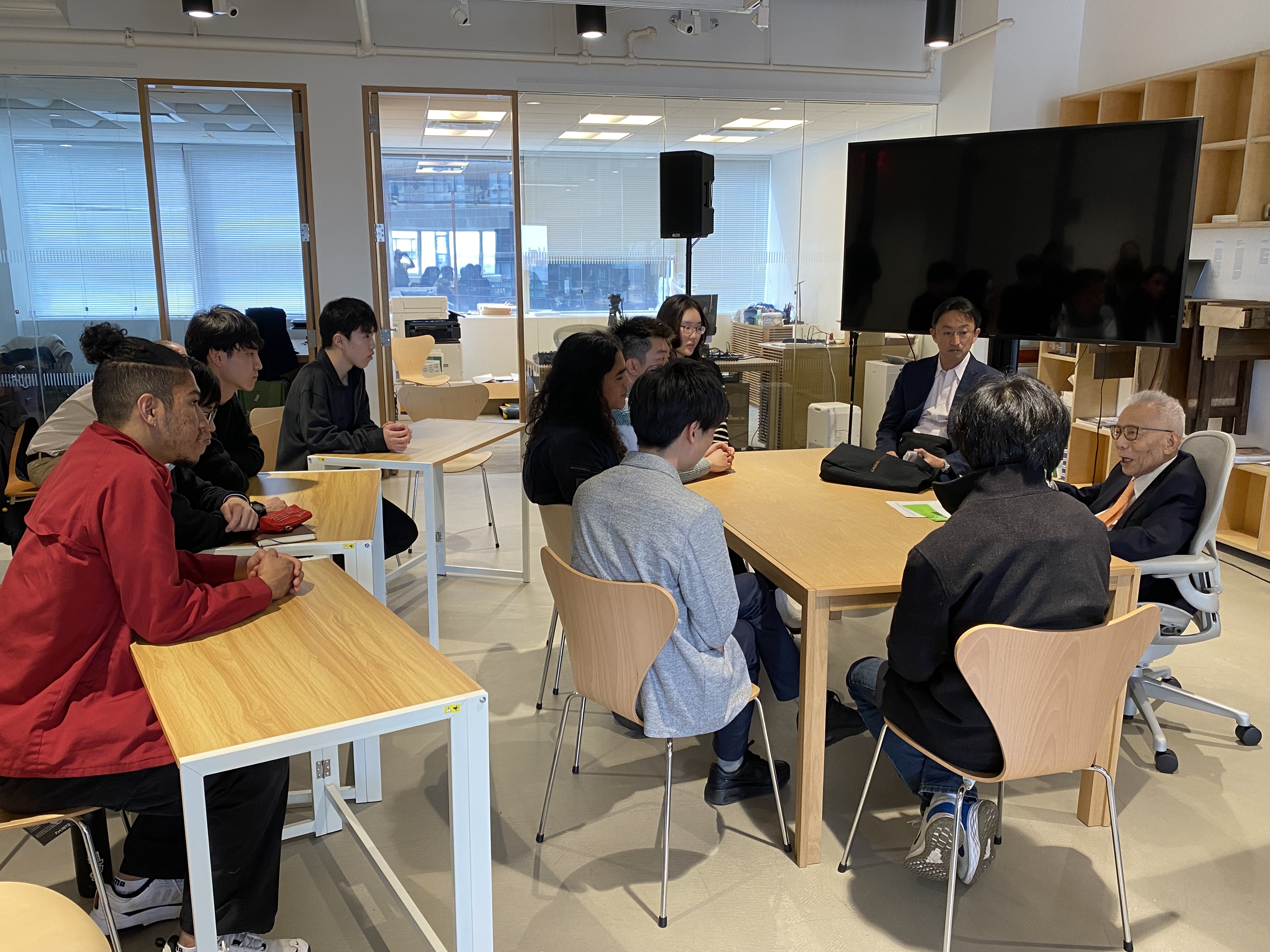 【プリンストン大学との戦略的提携基金】眞鍋淑郎先生と　IMG_1450.jpg